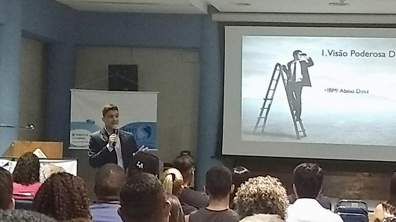 Márcio Silveira em evento